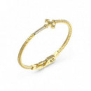Pulsera Rebel Knight Dorada  GUESS