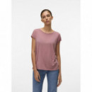 Camisetas Mujer Camiseta VERO MODA Ava Nostalgia Rose Medium Purple