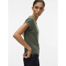 Camisetas Mujer Camiseta VERO MODA Plain Laurel Wreath Medium Green