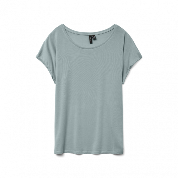 Camisetas Mujer Camiseta VERO MODA Plain Gray Mist