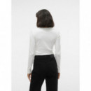 Camisetas Mujer Top VERO MODA Chloe Snow White