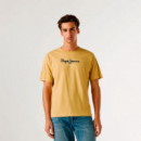 Camiseta Logo Estampado Fit Regular  PEPE JEANS