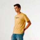 Camiseta Logo Estampado Fit Regular  PEPE JEANS