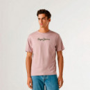 Camiseta Logo Estampado Fit Regular  PEPE JEANS