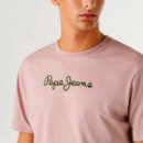 Camiseta Logo Estampado Fit Regular  PEPE JEANS