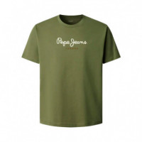 Camiseta Logo Estampado Fit Regular  PEPE JEANS