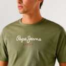 Camiseta Logo Estampado Fit Regular  PEPE JEANS