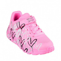 Zapatillas X Jgoldcrown: Uno Lite - Love Levitate  SKECHERS