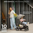 Silla de Paseo Trig 3 Stone Beige  KINDERKRAFT