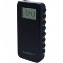 SUNSTECH RPD23 Radio Portatil Digital Am/fm Negra Funcion Sleep, 100 Presintonias, Entrada Auricular