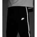 M Nk Tech Flc Jggr Pant Reflec Black Or Grey NIKE