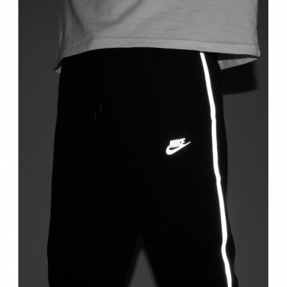 M Nk Tech Flc Jggr Pant Reflec Black Or Grey NIKE