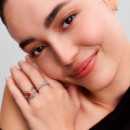 Charm Colgante Rosa Encantada de la Bella y la Bestia de Disney 764018C01  PANDORA