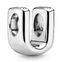 Charm en Plata de Ley Letra U 797475  PANDORA