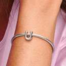 Charm en Plata de Ley Letra U 797475  PANDORA