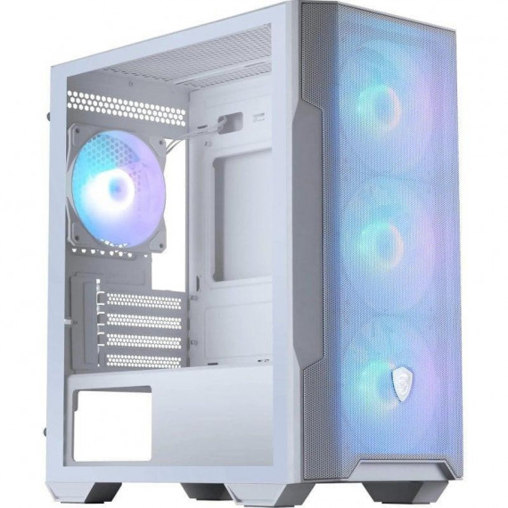 MSI Mag Forge M100R Caja Ordenador Gaming Micro-atx Argb Blanca