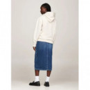 Sudadera Mélange Relaxed con Capucha Tommy Jeans  TOMMY HILFIGER