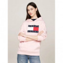 Sudadera Mélange Relaxed con Capucha Tommy Jeans  TOMMY HILFIGER