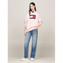 Sudadera Mélange Relaxed con Capucha Tommy Jeans  TOMMY HILFIGER