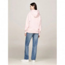 Sudadera Mélange Relaxed con Capucha Tommy Jeans  TOMMY HILFIGER