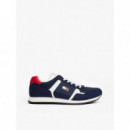 Zapatillas con Mezcla de Texturas de Tommy Jeans  TOMMY HILFIGER