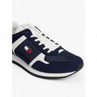 Zapatillas con Mezcla de Texturas de Tommy Jeans  TOMMY HILFIGER