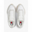 Zapatillas con Mezcla de Texturas de Tommy Jeans  TOMMY HILFIGER