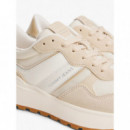 Zapatillas de ante con Mezcla de Texturas de Tommy Jeans  TOMMY HILFIGER