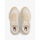 Zapatillas de ante con Mezcla de Texturas de Tommy Jeans  TOMMY HILFIGER