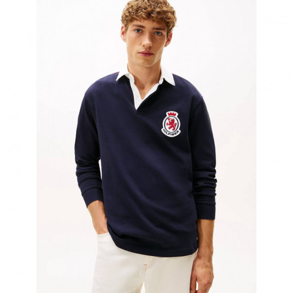 Ls Rwb Blocking Polo Desert Sky  TOMMY HILFIGER