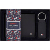 Gp Eton Cc And Coin Pckt Keyfob Black  TOMMY HILFIGER