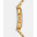 Reloj Pyper Dorado E/negra  MICHAEL KORS