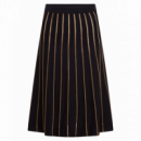 Faldas Falda KING LOUIE de Punto Plume Black