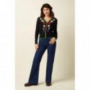 Chaquetas Mujer Cardigan KING LOUIE V Rib Pery