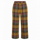 Pantalones Mujer Pantalones KING LOUIE Federica Cuff Caroll Check