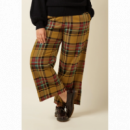 Pantalones Mujer Pantalones KING LOUIE Federica Cuff Caroll Check