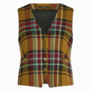 Chaqueta Mujer Chaleco KING LOUIE Bianca Caroll Check