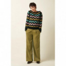 Pantalones Mujer Pantalones KING LOUIE Rosa Cortez