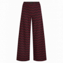 Pantalones Mujer Pantalones KING LOUIE Border Palazzo Estelle Zigzag