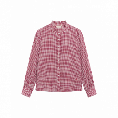 Blusas y Camisas Camisa ESE O ESE Medine Vichy Rojo