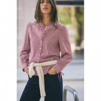 Blusas y Camisas Camisa ESE O ESE Medine Vichy Rojo