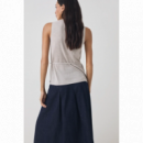 Camisetas Mujer Top ESE O ESE Setter Lana Light Taupe