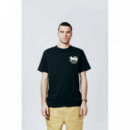 Camisetas Hombre Camiseta THE DUDES Studio Classic Black