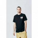 Camisetas Hombre Camiseta THE DUDES Studio Classic Black