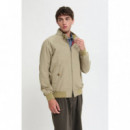 Chaquetas Hombre Chaqueta BARACUTA Harrington G9 Cloth Natural