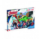 CLEMENTONI Puzzle 104 Piezas Avengers Marvel