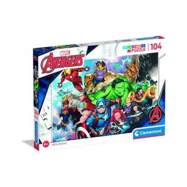 CLEMENTONI Puzzle 104 Piezas Avengers MArvel