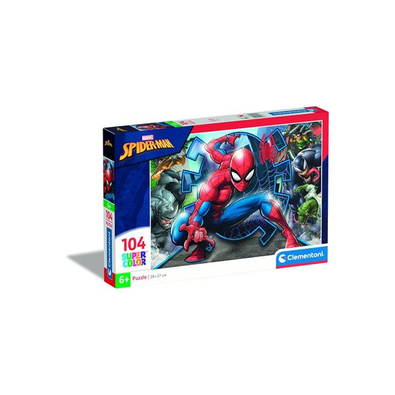CLEMENTONI Puzzle 104 Piezas Spiderman 27116