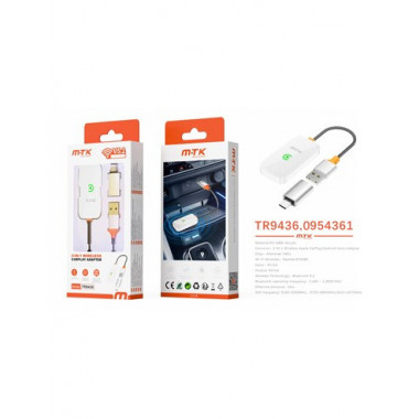 MTK Adaptador Carplay 2 en 1 para Android TR9436