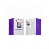 FOREVER Arrancador Portatil de Bateria Coche JS-400 7200MAH LINTERNA/150P/COMPRESOR/26.64WH/300-600A